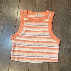 Ardene Vibrant Striped Crop Top